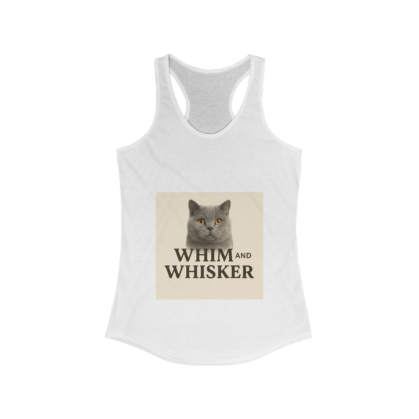 Whim and Whisker Women's Ideal Racerback Tank