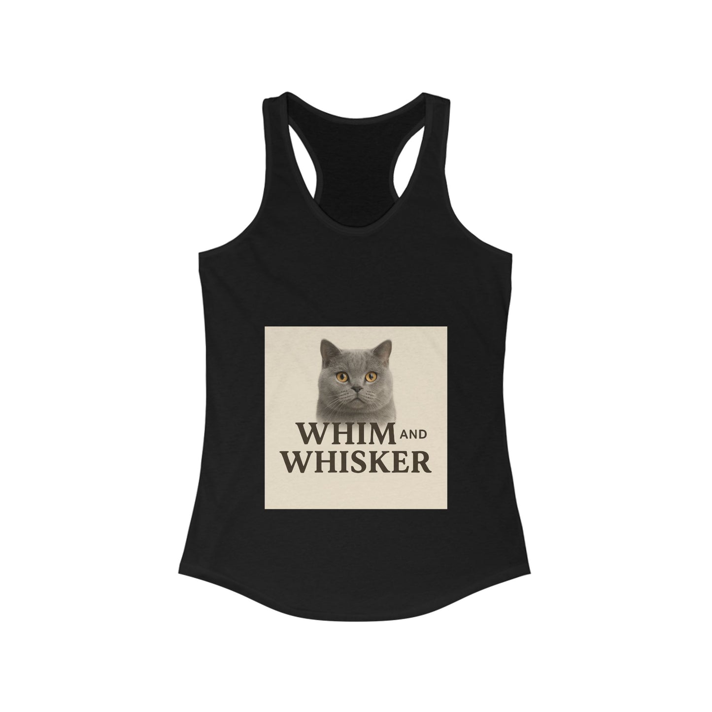 Whim and Whisker Women's Ideal Racerback Tank