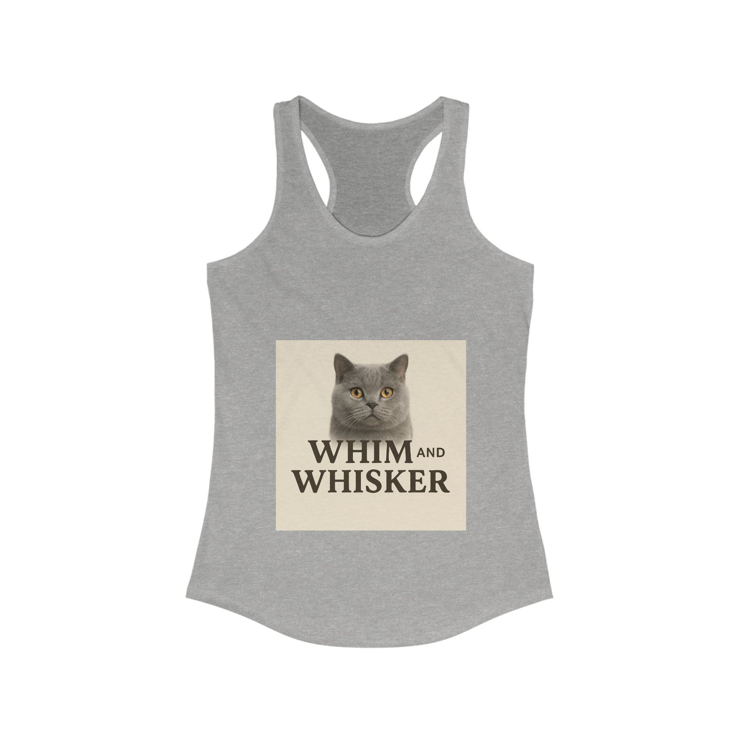 Whim and Whisker Women's Ideal Racerback Tank